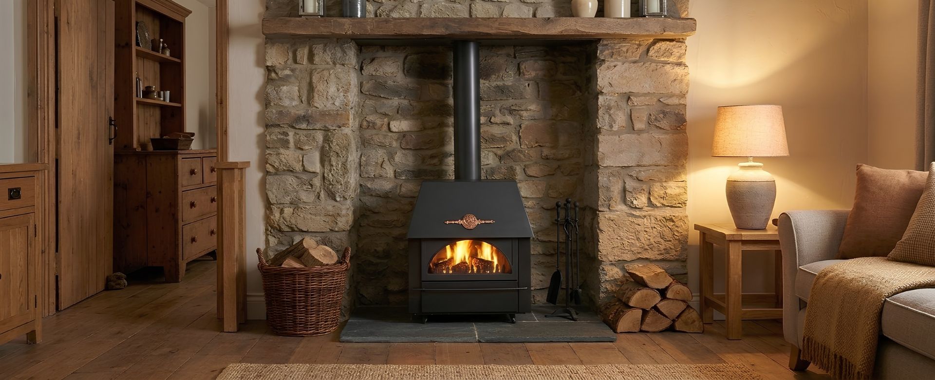 Wood burning stove